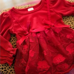 🎁 Christmas Baby Dress 🎁 with Headband & Leggings
